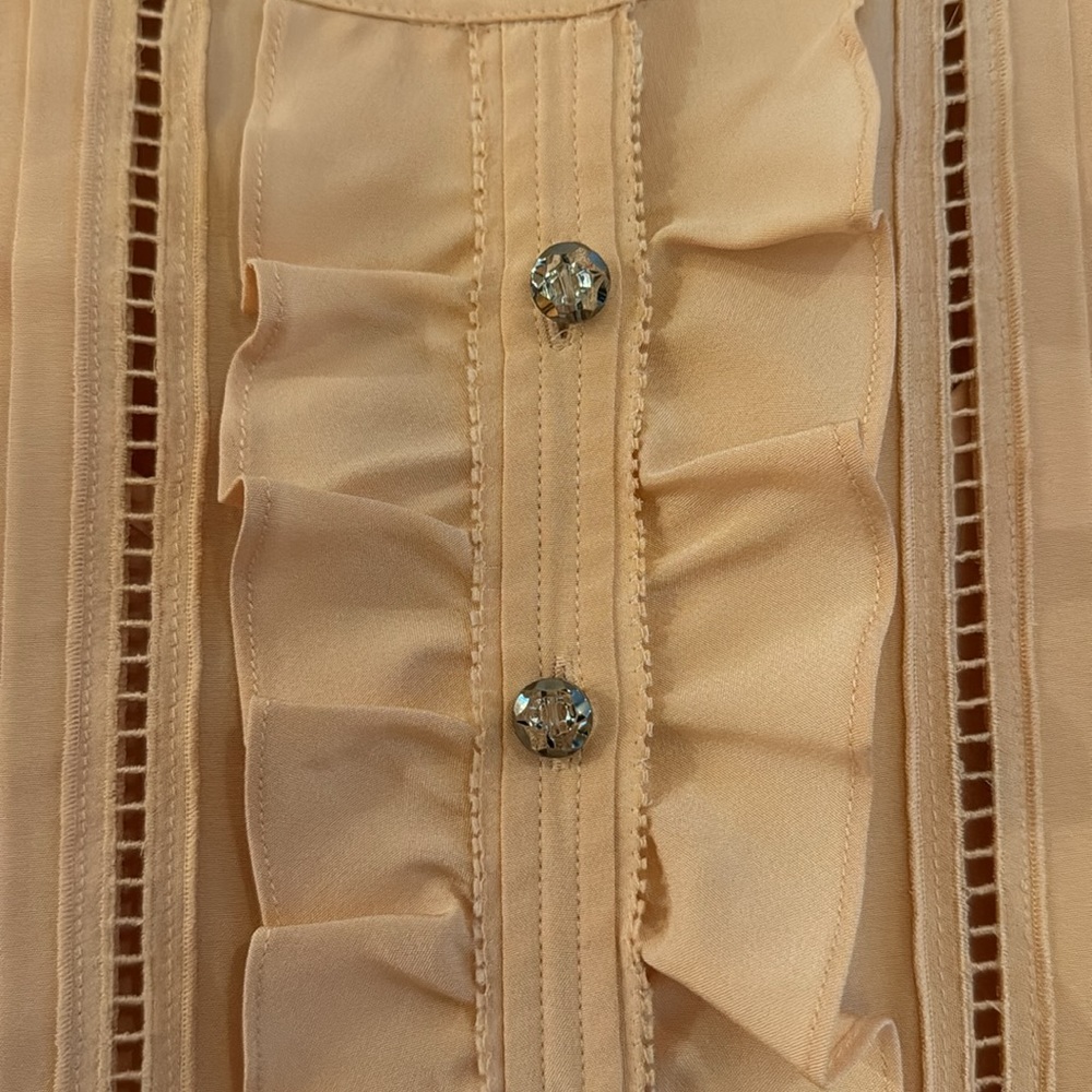 Coach Peach Ruffled Dress - Picture 2 of 4